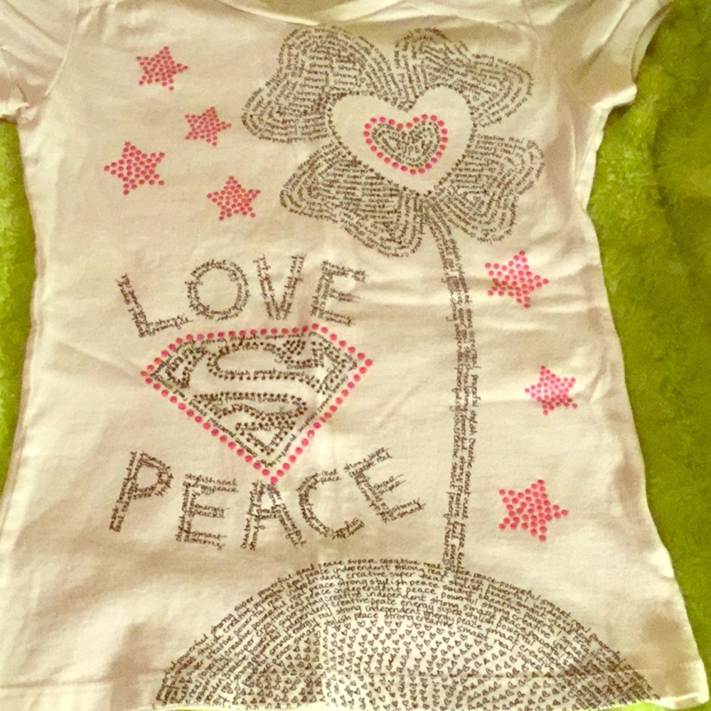 Superhero flower T-shirt